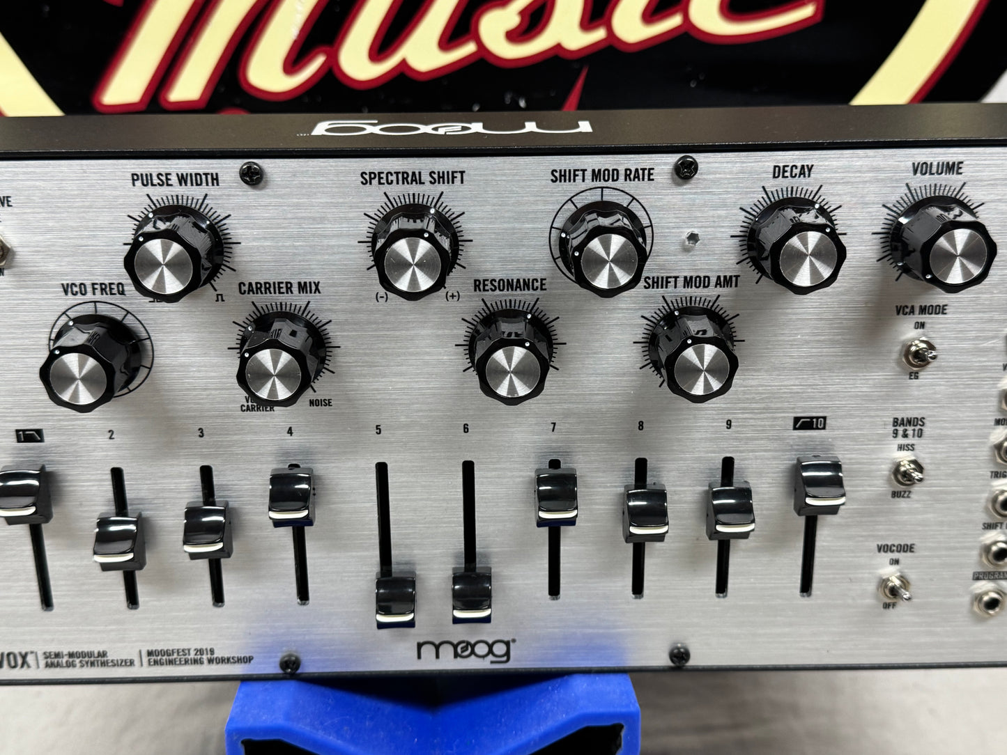 Moog Spectravox Semi-Modular Analog Synthesizer with Power Supply + Soft Case 2019 - Limited Moogfest 2019 Engineering Workshop Edition