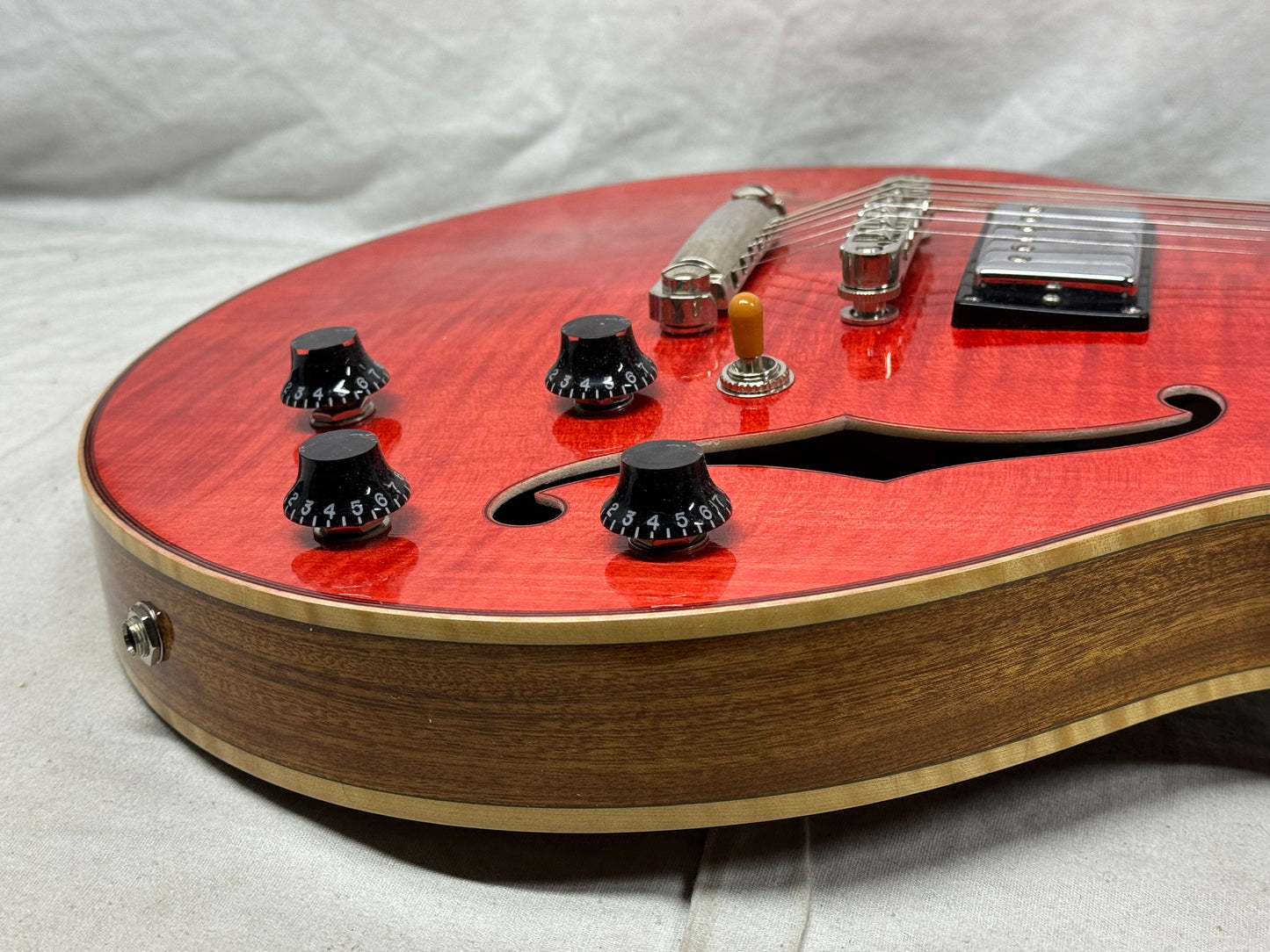 Eastman T185MX-BD t185mx Thinline Semi-Hollowbody Guitar with Case