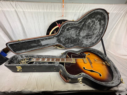 Epiphone Emperor Archtop Hollowbody Guitar with Case 1996 - Antique Sunburst