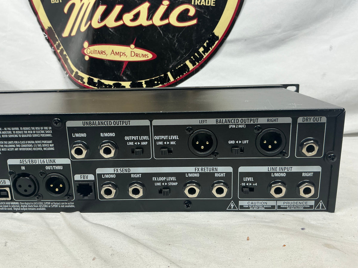 Line 6 POD HD Pro X Rackmount Multi-Effect and Amp Modeler 2013 - 2023 - Black