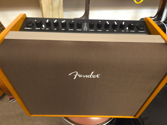Fender Acoustic 100 2-Channel 100-Watt 1x8" Acoustic Guitar Amp 2017 - Present - Natural Blonde - Local Pickup Only