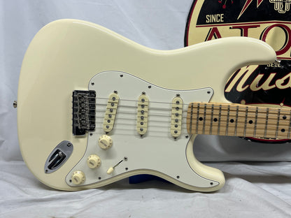 Fender American Professional Stratocaster Strat Electric Guitar with Case - Olympic White