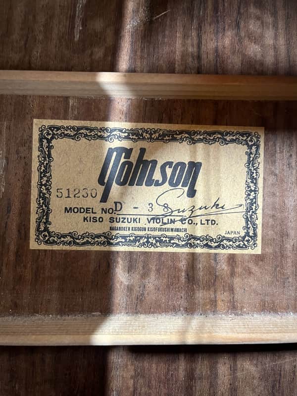 Tomson Suzuki D-38 Acoustic Guitar - Image 21