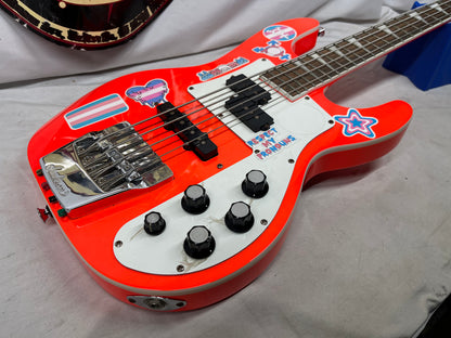 Jackson X Series Concert Bass CBXNT DX IV 4-String Electric Bass - Rocket Red