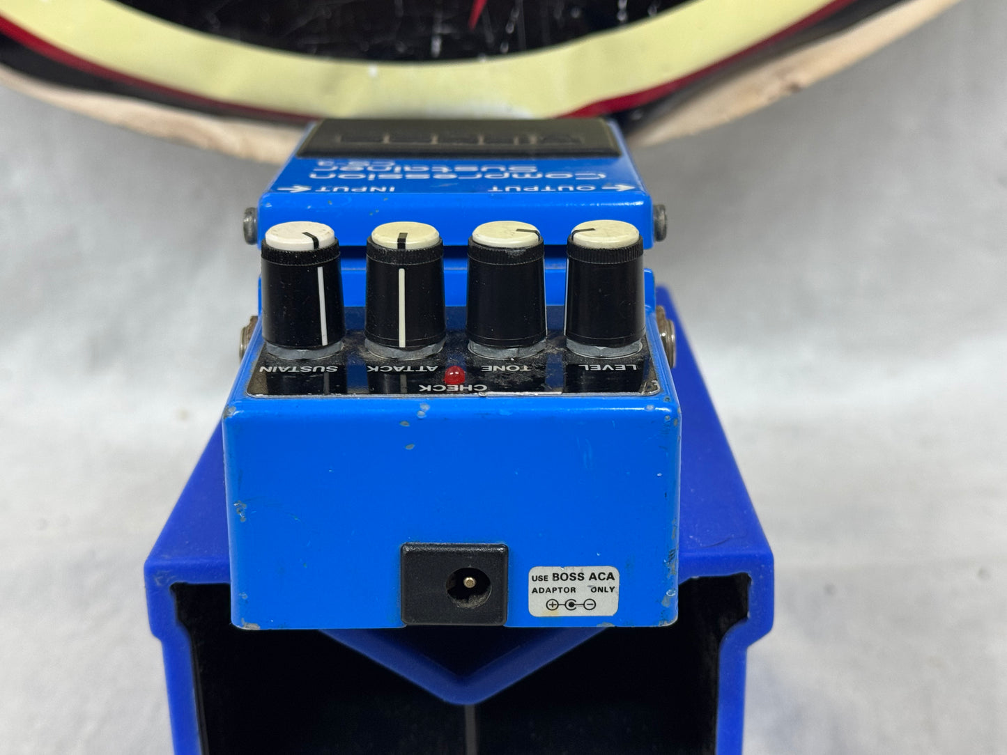 Boss CS-3 cs3 Compression Sustainer Compressor Pedal - ACA 12-volt power (likely Black Label / MIJ)