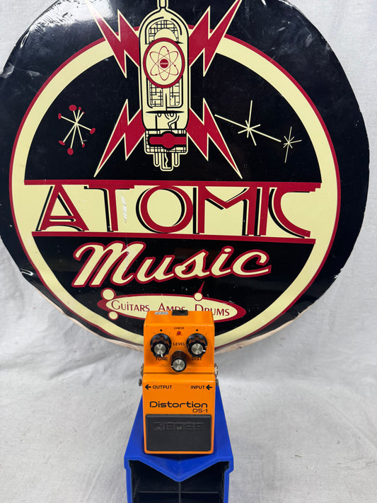 Boss DS-1 ds1 Distortion Pedal - ACA 12-volt power (possibly Black Label / MIJ) / TA7136AP OpAmp