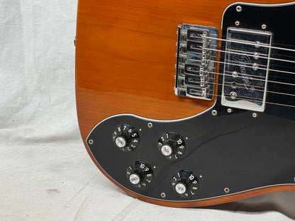 Fender American Vintage II 2 1975 Telecaster Deluxe Guitar with COA + Case 2023 - Mocha / Maple neck