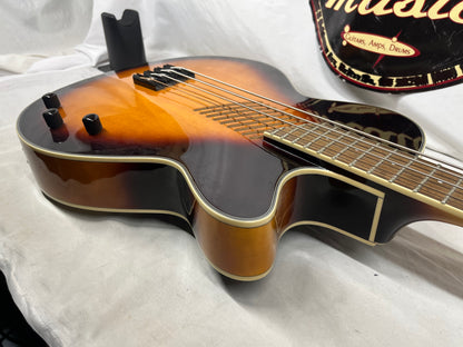 Washburn AB40VSK Singlecut Acoustic Electric Bass