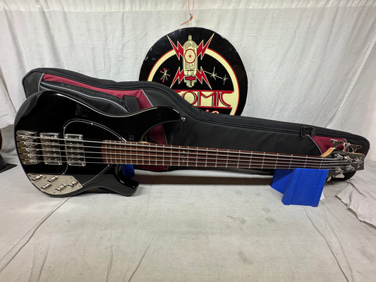 Sandberg Basic Ken Taylor Signature Model 5-string Bass with Gig Bag - Black