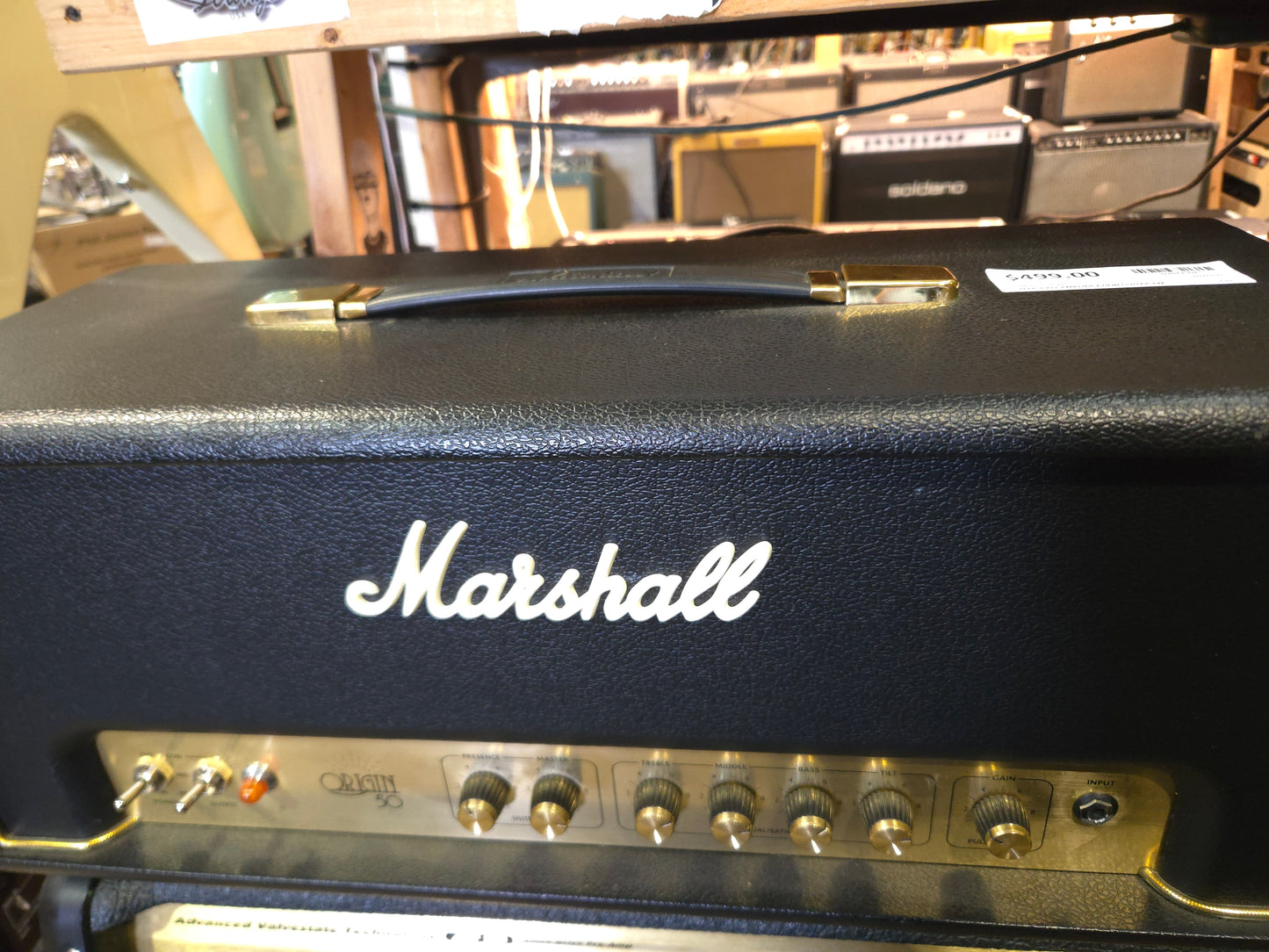 Marshall Origin ORIGIN50H 50-Watt Tube Guitar Amp Head 2018 - Present - Local Pickup Only