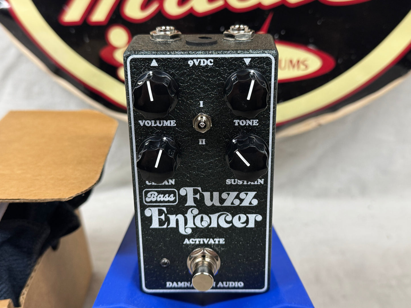 Damnation Audio Bass Fuzz Enforcer Bass Fuzz Pedal with Box
