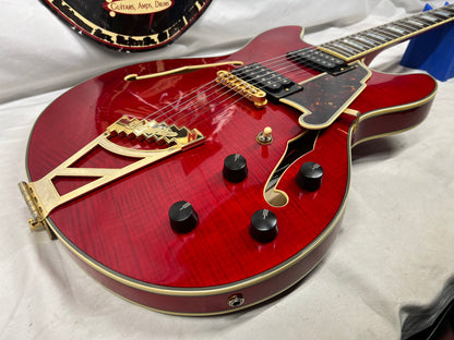 D'Angelico Excel Mini EX DC Double Cutaway Semi-Hollow Body Electric Guitar