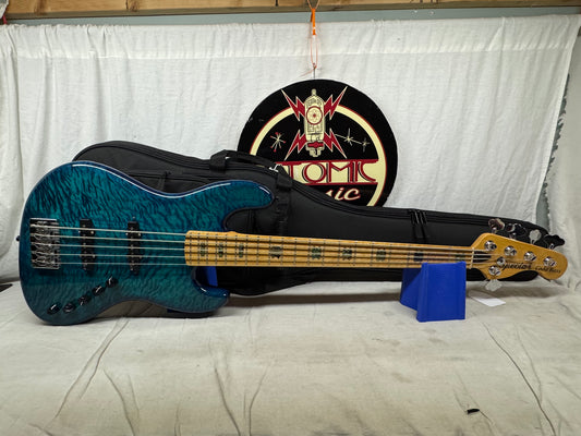 Stuart Spector USA Coda 5 DLX Deluxe 5-string Bass with Gig Bag 2012