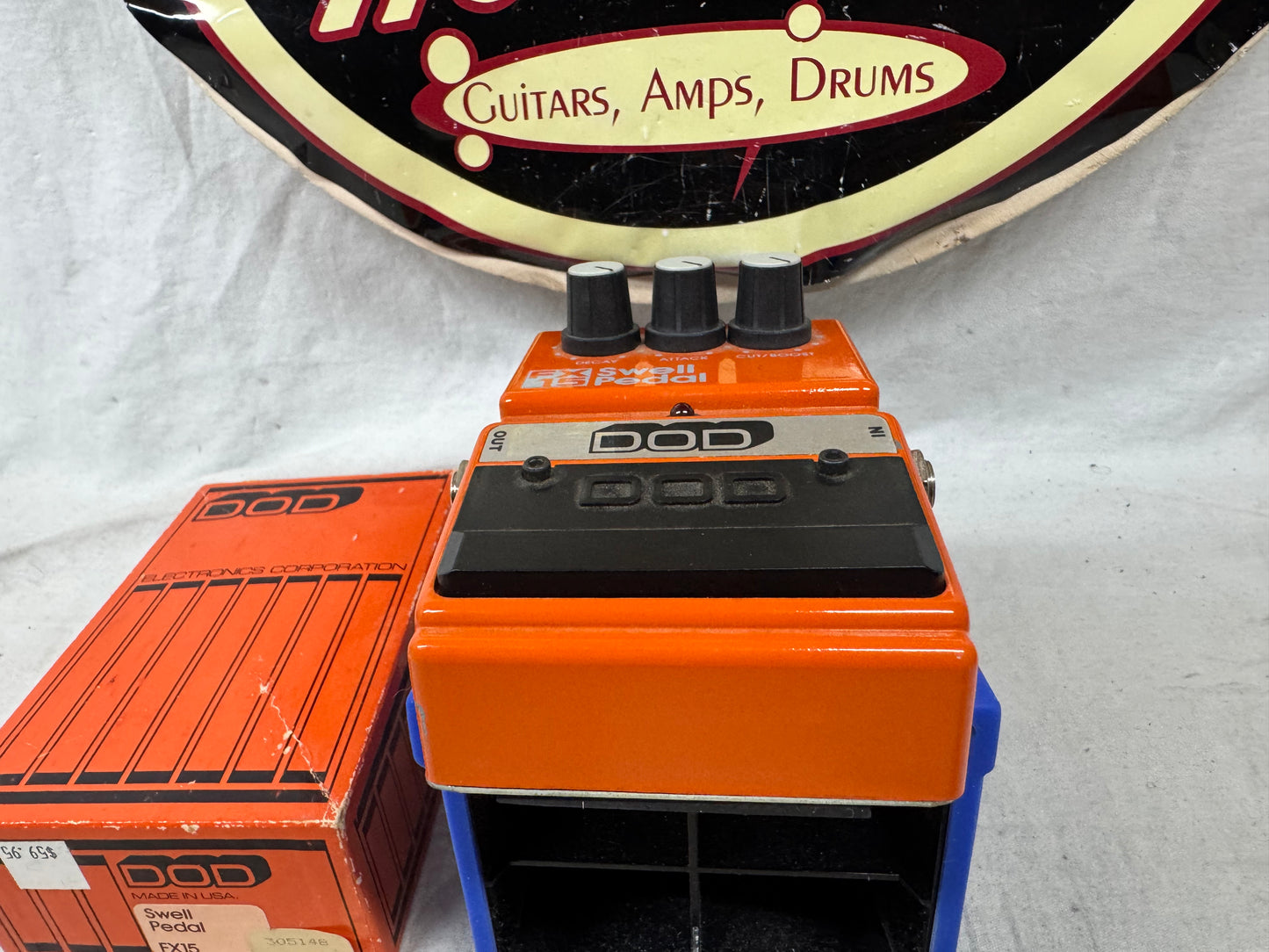 DOD FX15 volume Swell Pedal with Box