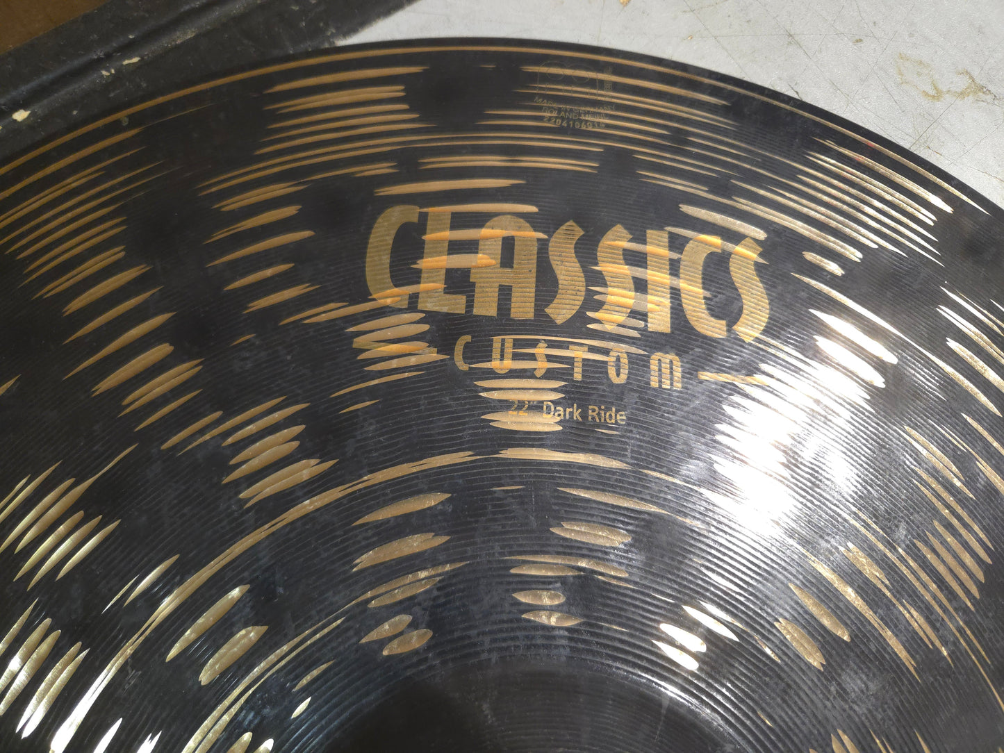 Meinl 22" Classics Custom Dark Ride Cymbal 2011 - Present - Dark