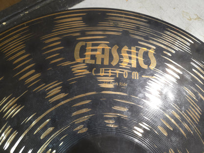 Meinl 22" Classics Custom Dark Ride Cymbal 2011 - Present - Dark