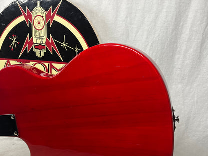 Musicvox Spaceranger Electric 4-String Bass - Sunburst
