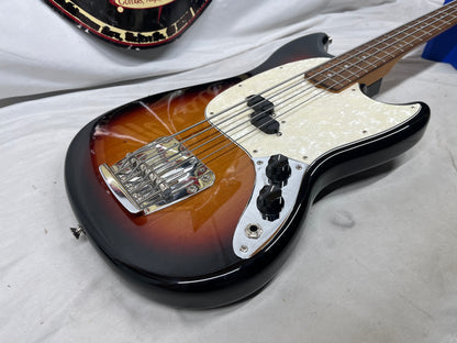 Squier Parts Classic Vibe '60s 4-String Electric Mustang Bass - Non-Original Fender-Made Body