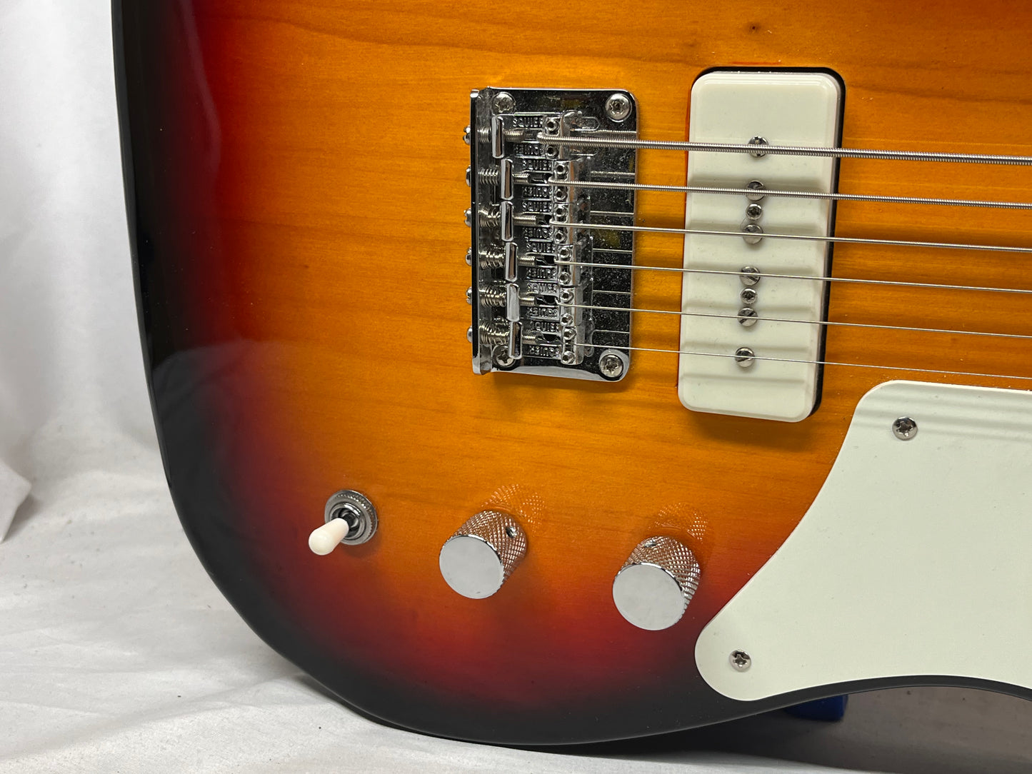 Squier Paranormal Baritone Cabronita Telecaster Tele Electric Guitar - 3-Color Sunburst