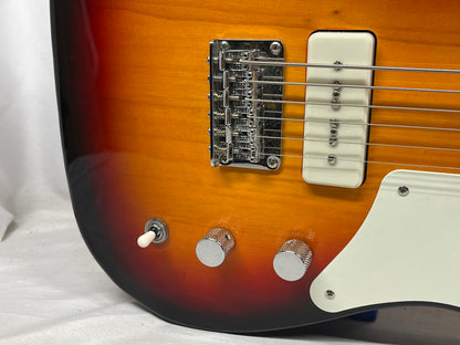 Squier Paranormal Baritone Cabronita Telecaster Tele Electric Guitar - 3-Color Sunburst