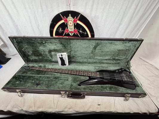 Yamaha BX-1 bx1 Headless 4-string Bass with Case - MIJ Made In Japan - Black