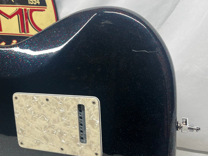 Fender 70th Anniversary Player Stratocaster strat Electric Guitar - Nebula Noir