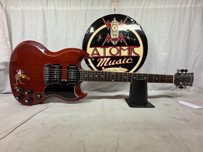 Gibson SGTI21VECH1 Tony Iommi Signature "Monkey" SG Special Guitar with Case - Image 2