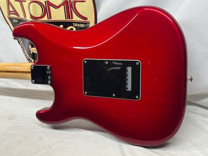 Fender Standard Stratocaster HSS FSR Electric Guitar MIM - Made in Mexico - Candy Red Burst