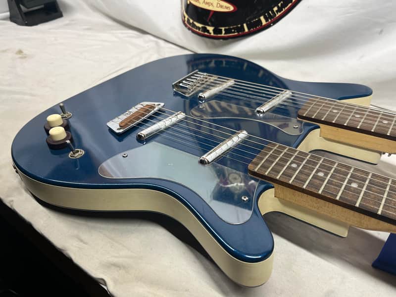 Danelectro Doubleneck 6/12 6-String and 12-String Electric Guitar - Image 16