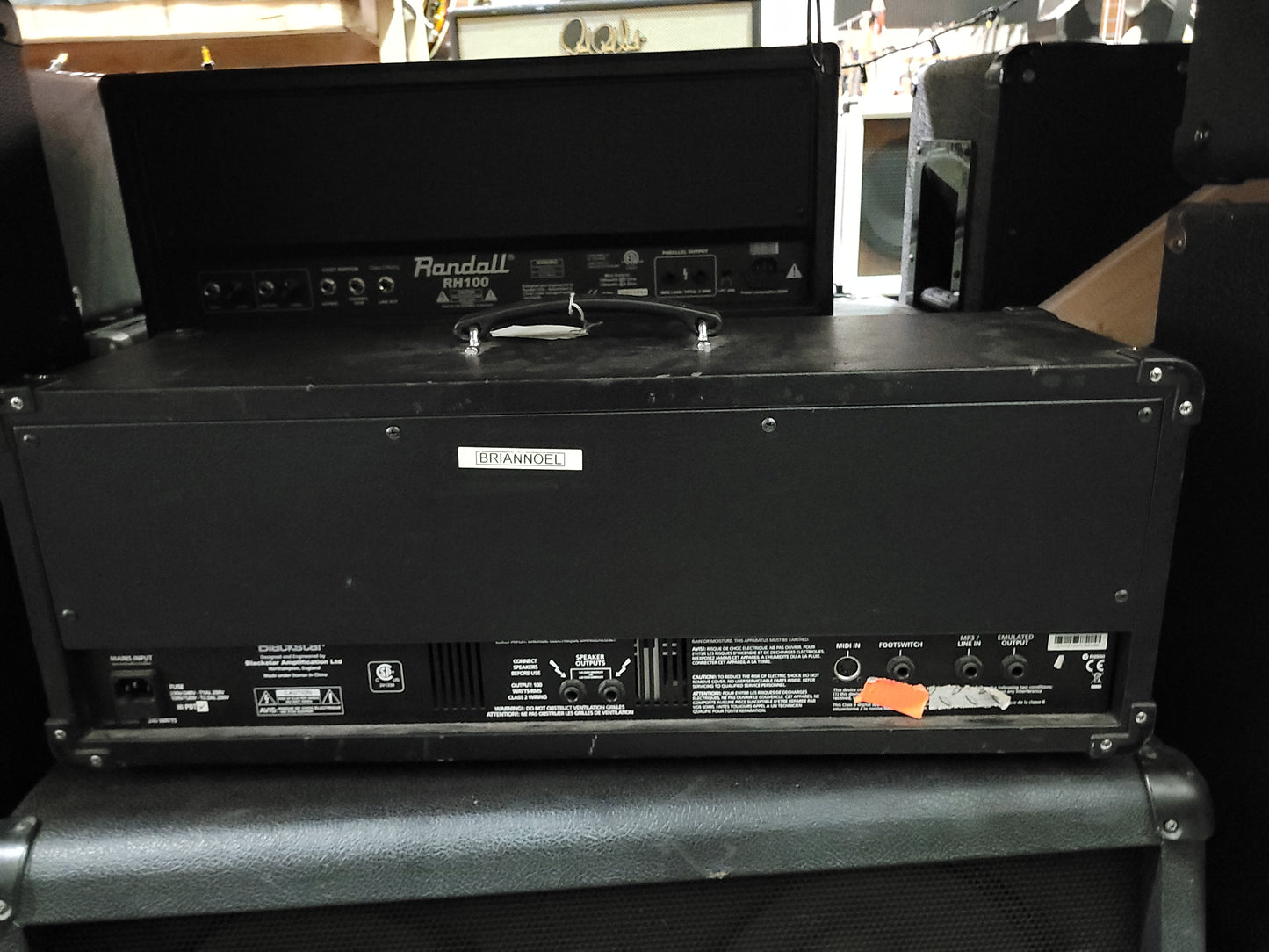 Blackstar ID:100 TVP 100-Watt Guitar Amp Head with Programmable Effects 2010s - Black