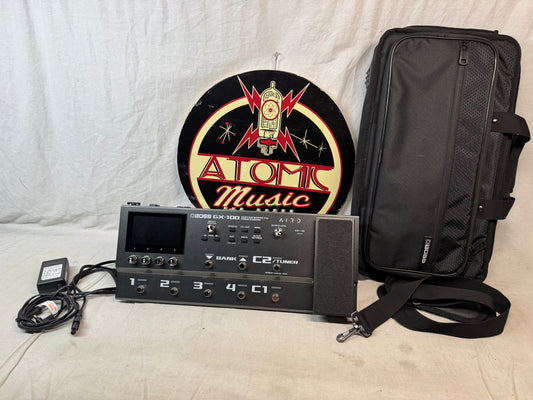 Boss GX-100 gx100 Guitar Multi-Effects Preamp Processor Pedal with Power Supply + Bag 2026