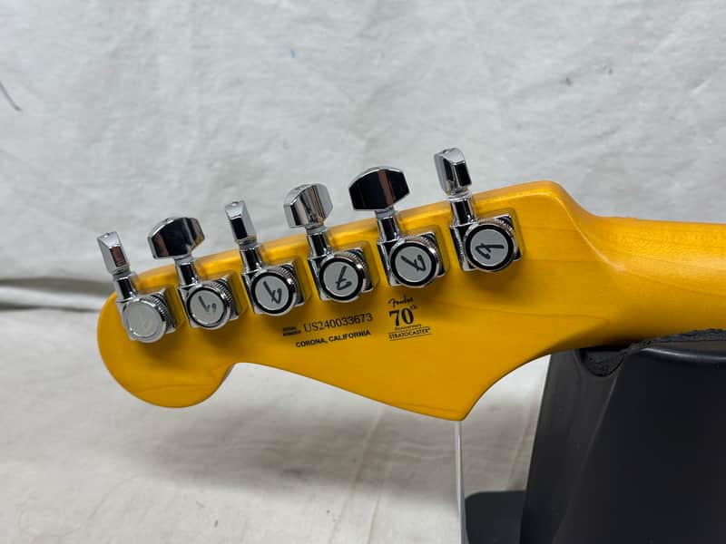 Fender American Professional II 2 Stratocaster neck on loaded FSR American Professional II 2 Thinline Semi-Hollow Body Guitar with Case - Image 11