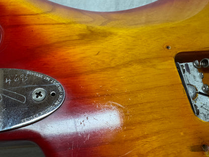 Fender USA Stratocaster Guitar with Case - neck has been re-fin'd / re-fretted / re-shaped 1982