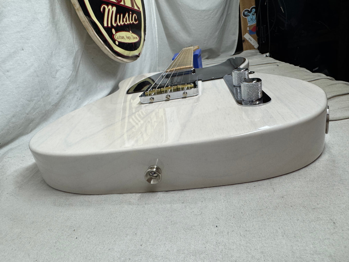 Fender USA Custom Shop '51 1951 Reissue Nocaster NOS Telecaster Guitar with COA + Case 2018 - White Blonde / Maple neck