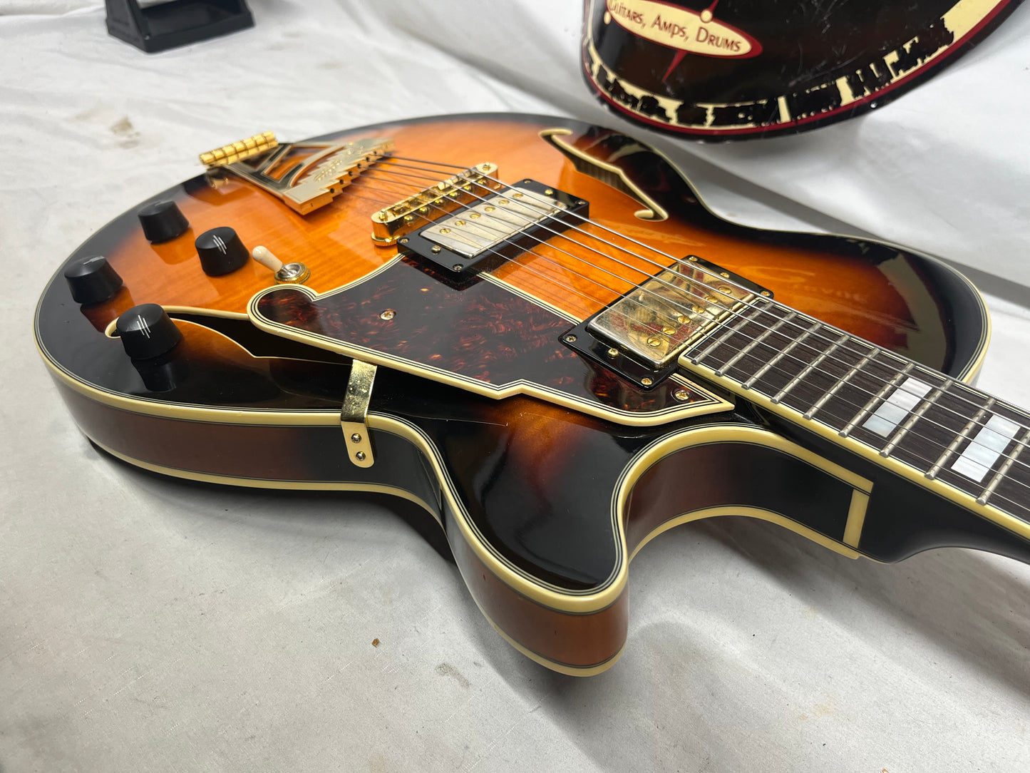 D'Angelico Excel Series EX-SS Singelcut Semi-Hollow Body Electric Guitar