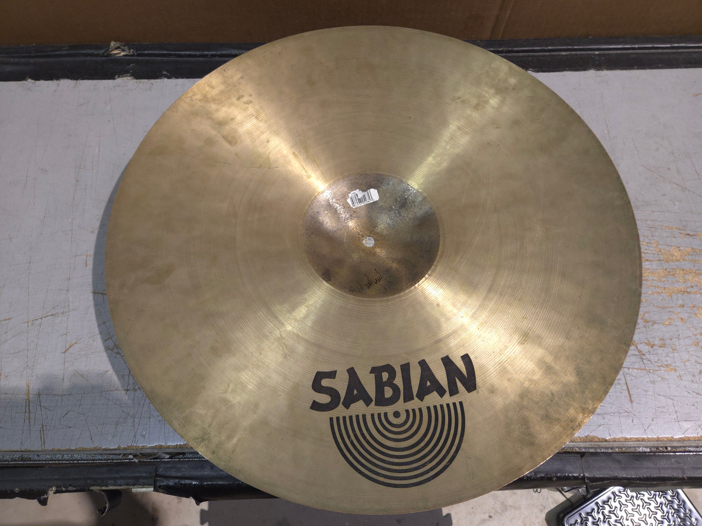 Sabian 20" HHX Power Ride Cymbal 2001 - 2019 - Natural
