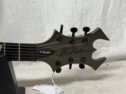 B.C. Rich bc The Dagger Semi-Hollowbody Guitar - Gun Metal Gray