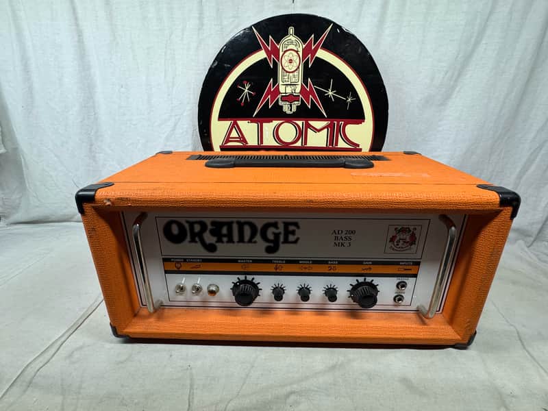 Orange AD200 ad 200 Mk3 mk 3 III Tube Bass Amplifier Head