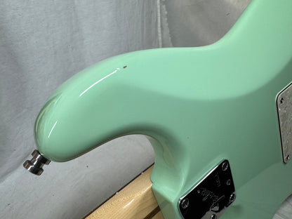Fender USA Jeff Beck Stratocaster Guitar with Case 2015 - Surf Green / Rosewood fingerboard