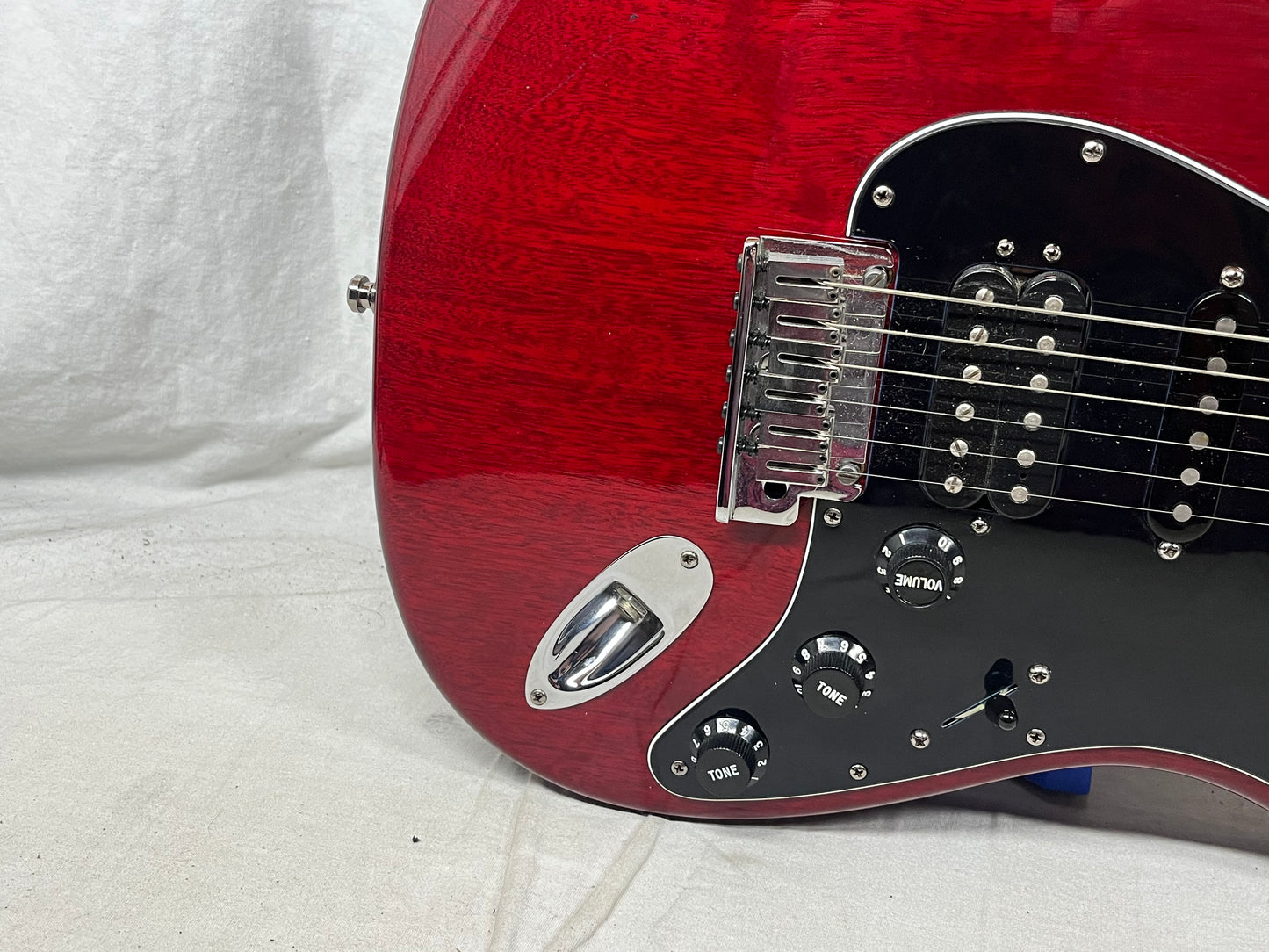 Fender American Select Stratocaster Strat HSS - Crimson Red Electric Guitar