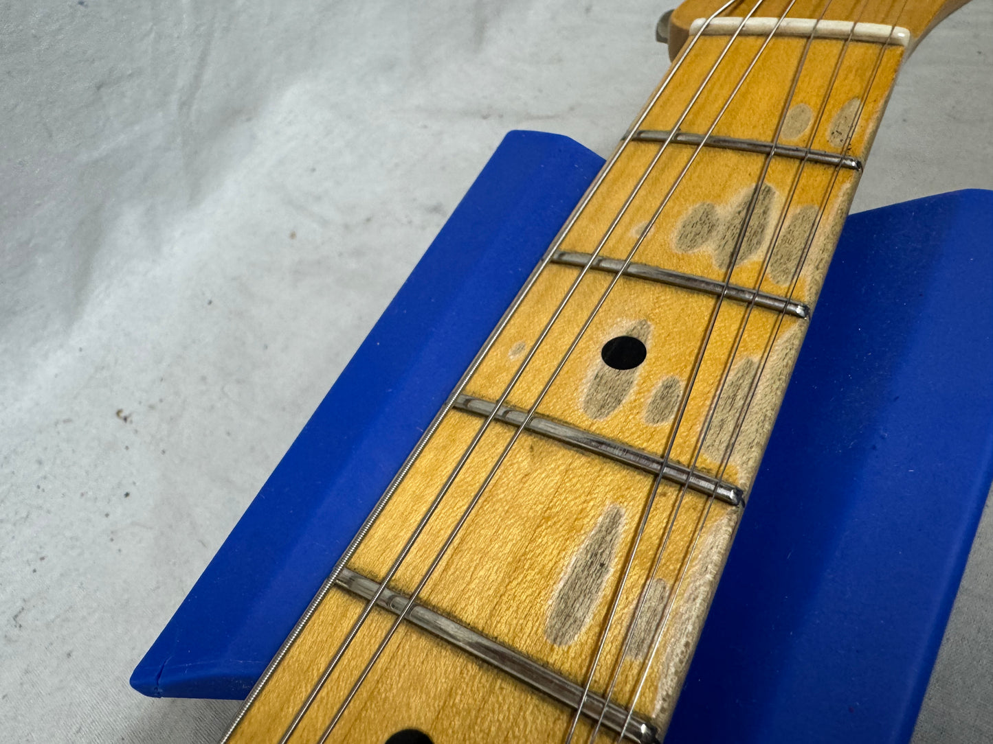 Fender USA Custom Shop 1959 '59 Telecaster Journeyman Guitar with COA + Case 2024 - Aged Sonic Blue / Maple neck
