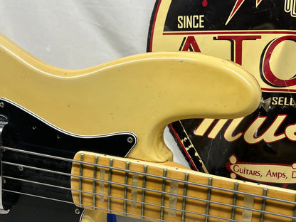 Fender American 4-String Electric Jazz Bass 1977 with Hard Case - Split in Fretboard only at the first fret *see photos*