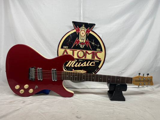Danelectro Hodad Doublecut Electric Guitar - Red Pearl