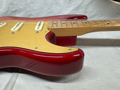 Fender Player II 2 Stratocaster Plus Top Guitar - MIM Mexico 2025 - Cherry Burst / Maple neck