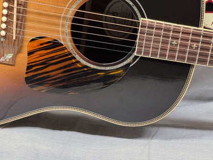 Gibson RS4CRSGH1 J-45 j45 Custom The Workhorse Acoustic Guitar with Case 2014 - Vintage Sunburst