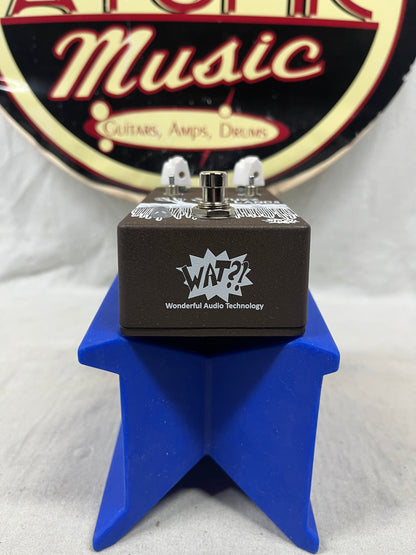 Wonderful Audio Technology WAT?! Fuzz Lands Fuzz Pedal with Box