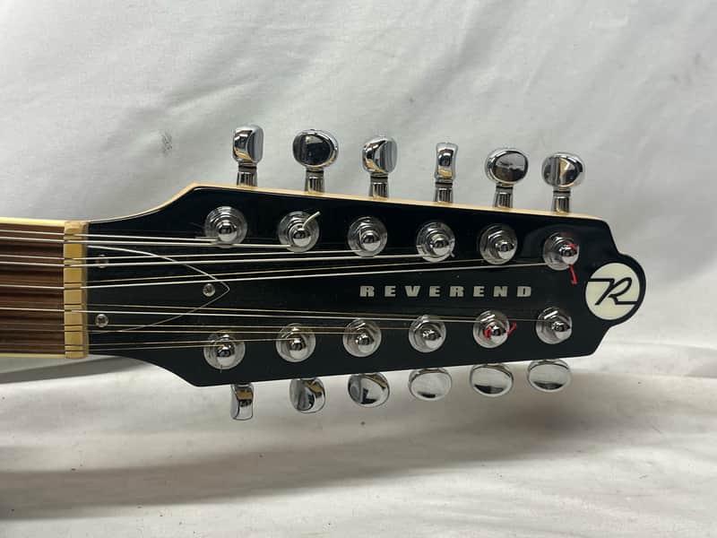Reverend Airwave 12-String Semi-Hollow Body Electric Guitar - Image 7