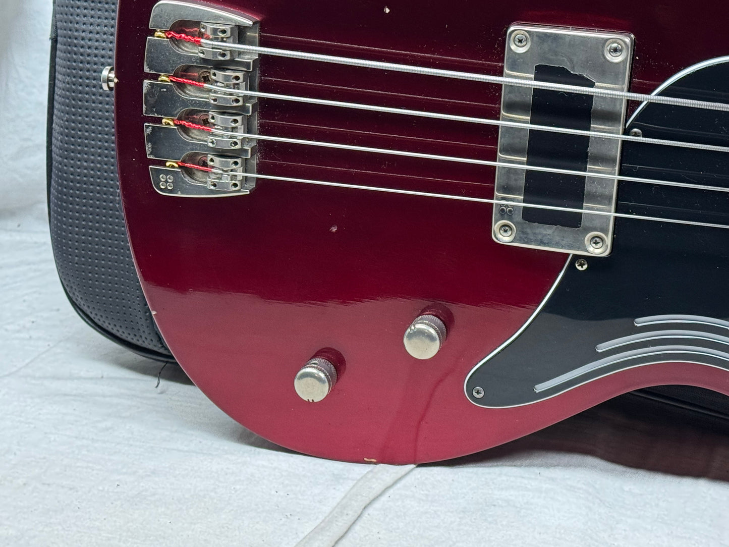 Sandberg Florence 30" Short Scale 4-string Bass with Gig Bag 2020s - Ruby Red