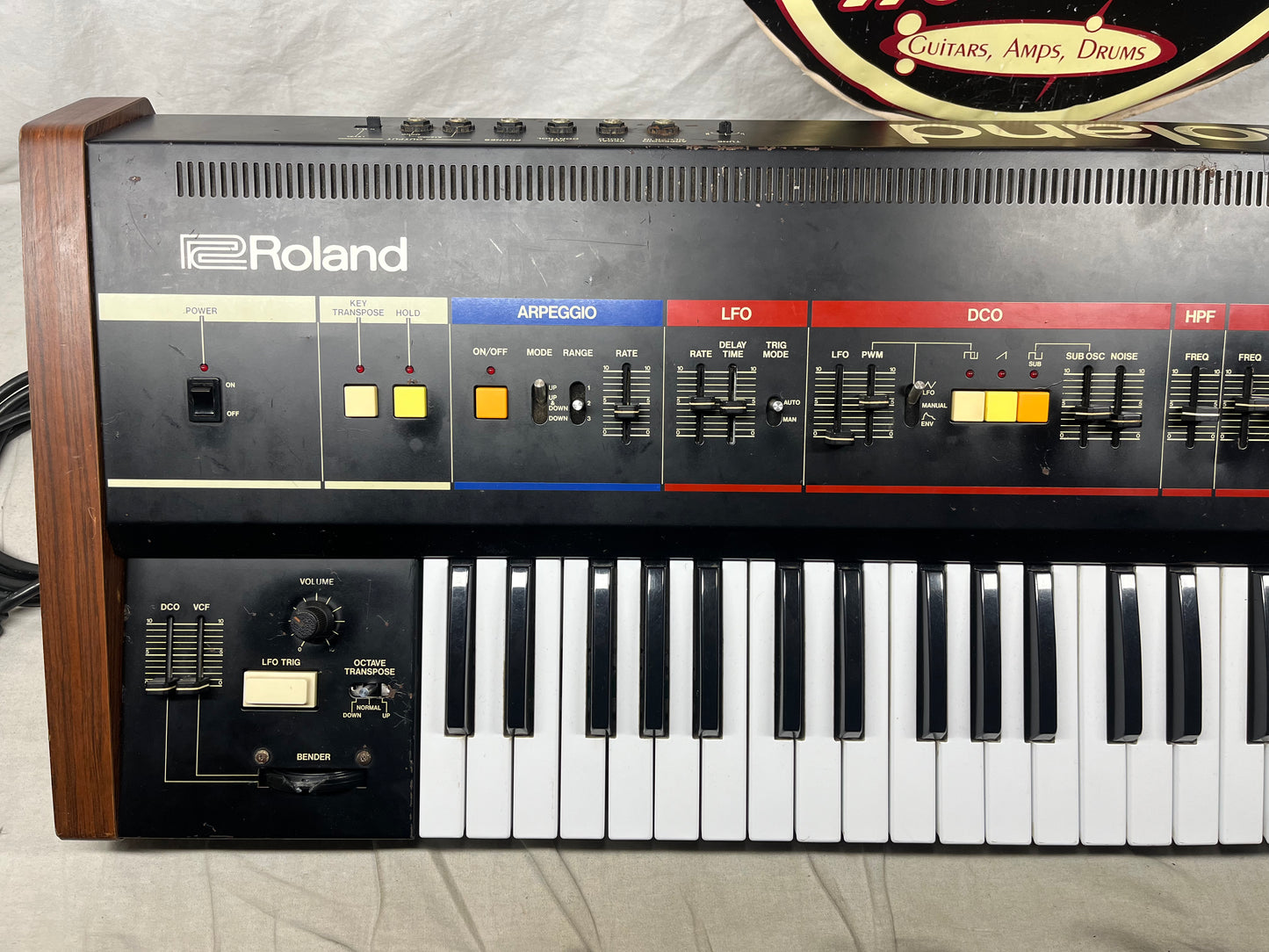 Roland Juno-6 Polyphonic 61-Key Analog Synthesizer Keyboard - Local Pickup Only!