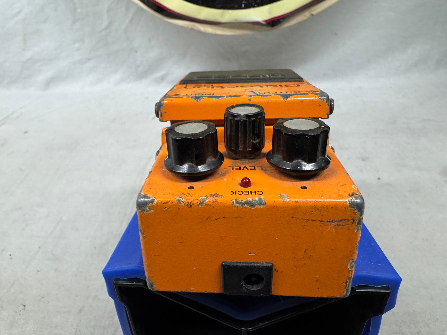 Boss DS-1 ds1 Distortion Pedal - TA7136AP OpAmp - Black Label / MIJ Made In Japan / ACA 12v power 1983
